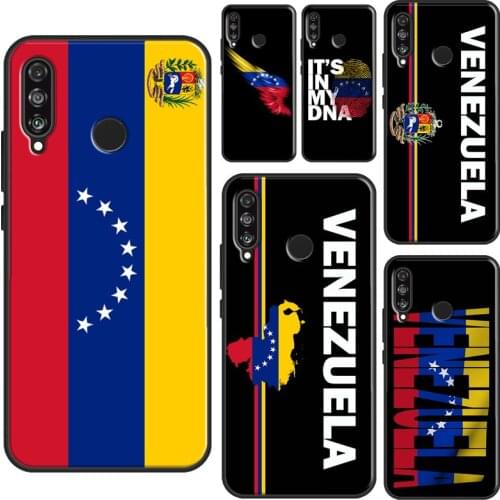 Venezuela Flag Coat Of Arms For Huawei P30 P40 Lite P20 Pro Nova 5T P Smart 2021 Case For Honor 10X Lite 10i 8X 9X