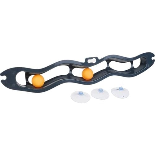 Cat Toys Interactive Track Ball toy Cat practical Window Suction Cup Track Ball Pet Accessories ball Cat Toys window