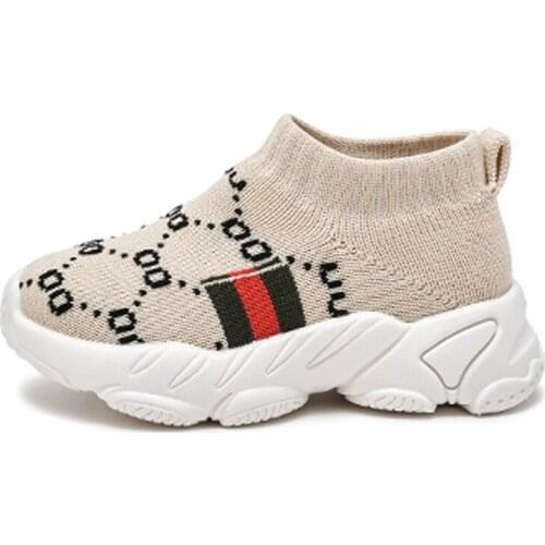 Baby Toddler Shoes Basket Enfant Boys And Girls Knitting Running Sneakers Spring and Summer 2021 New Net Comfortable Style