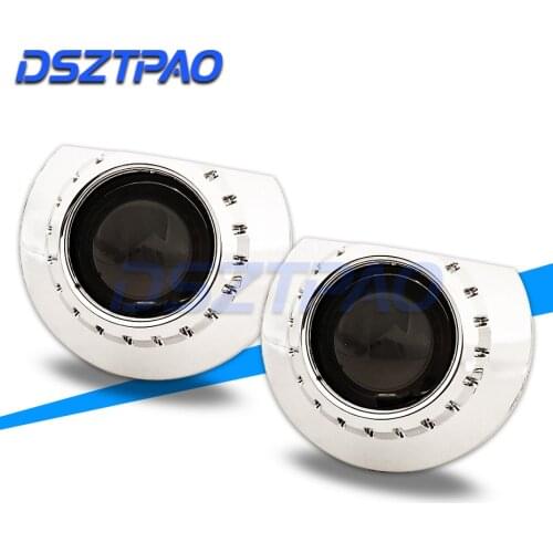 Headlight Lenses H7 Bi-xenon Projector Lens For BMW ZKW/AL E46 M3 Coupe/Convertible/Sedan/Wagon Halogen Headlamp H1 HID Tuning