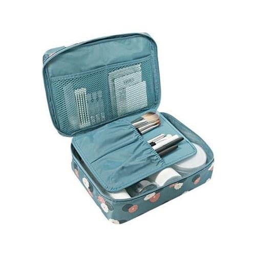 Makeup Bag Multi-Function Waterproof Travel Storage Bag Portable Double Layer Womens Travel Bag Mens Travel