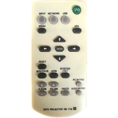 New Replacement For Sony RM-PJ6 Projector Remote Control VPL-EX7 VPL-ES1 VPL-ES2 VPL-ES4 RM-PJ5 RM-PJ7 PJ4 PJ2 Fernbedienung