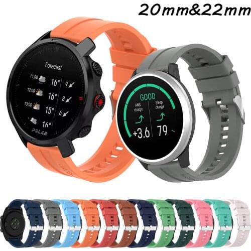 Wrist Band For Polar Vantage M M2/Ignite 2 Strap For Polar Grit X/Unite Silicone Bracelet Replacement Belt Watch Accessories