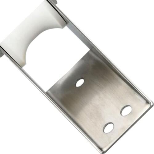 Rubber Roller Fixed Anchor Bow Anchor 316 Stainless Steel Roller Bracket Boat Yacht Marine