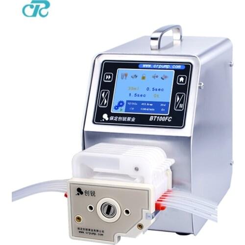 Retail 10 rollers High accuracy Touch Screen Dispensing6 channels Peristaltic Pump