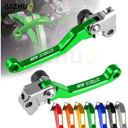 Motocross CNC Pivot Brake Clutch Levers FOR KAWASAKI KX65 KX 65 2000-2018 2017 2016 2015 Motorbike Lever Dirt Bike Accessories