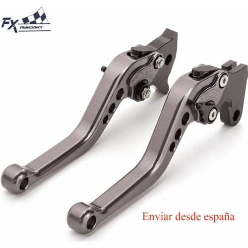 Gray Motorcycle Adjustable Brake Clutch Lever For Honda CBR 500R CB500F CB500X CBR 500 R CB 500F 500X CBR 300R CB300F MXS 125