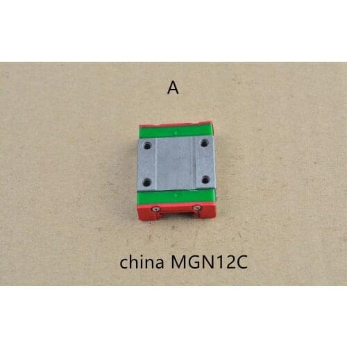MGN12C or MGN12H linear bearing sliding block for with MGN12 guide cnc xyz diy engraving machine