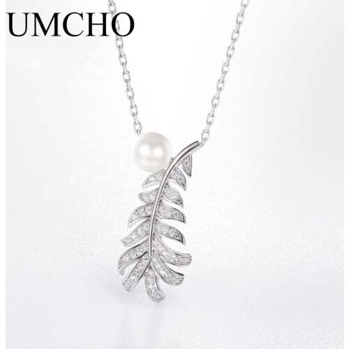 Женские ожерелья из жемчуга Umcho China At AliExpress