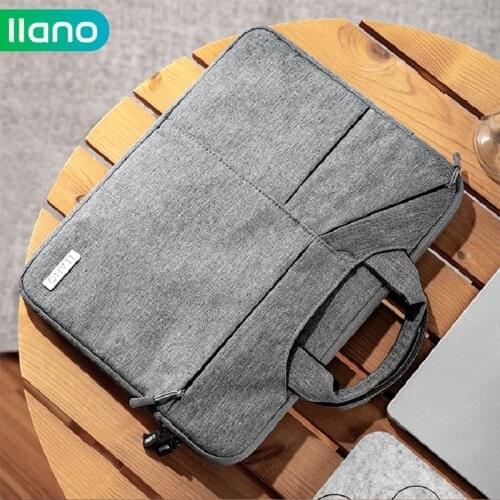 Laptop Bag Case Sleeve for Macbook Air Pro 13.3 14 15.6 inch Waterproof With Handle Notebook Computer Laptop Briefcase Bag Cover