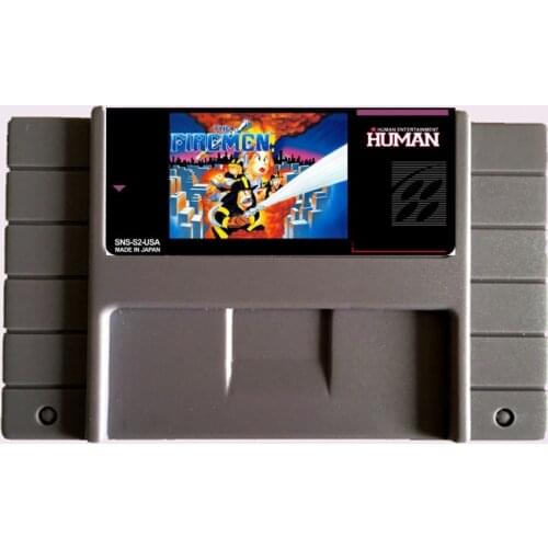 High Quality 16 Bit The Firemen NTSC Big Gray Game Card For USA Version Game Player