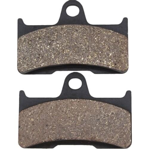 Cyleto Motorcycle Rear Brake Pads for YAMAHA YFM 660 YFM660 Grizzly 2002-2008 LX700 LX 700 Quad 2008-2009
