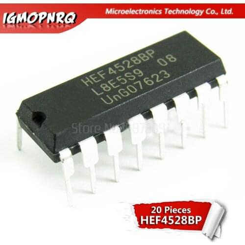 20PCS HEF4528BP HEF4528 4528BP DIP16 DIP-16