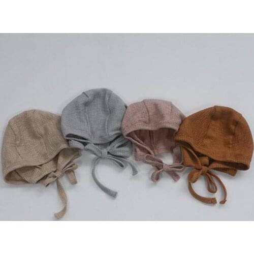 2021 Autumn New Baby Hats Comfortable Newborn Beanie Hat Kids Boys Cotton Hats Caps Toddler Girls Headband 0-24M
