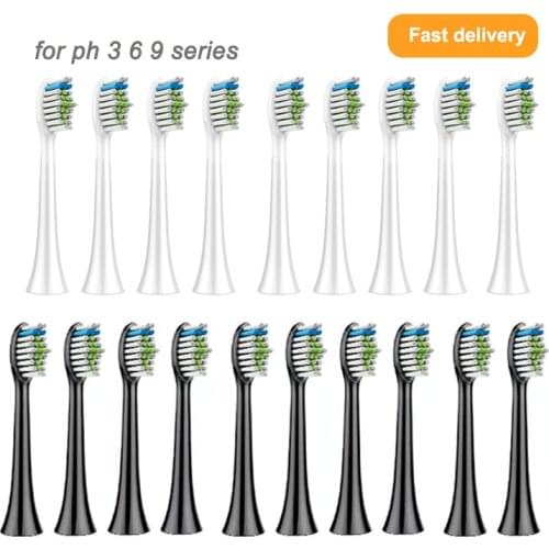 32PCS HX6064p Toothbrush Electric Replacement Heads For PH Soni care Flex Care Diamond Clean HX6930 HX9340 HX6950 HX9140