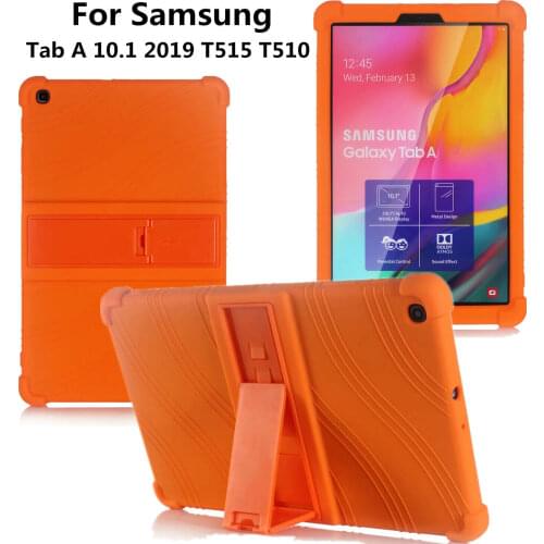 Case for Samsung Galaxy Tab A 10.1 SM-T510 T515 Tablet Case Stand Cover for Samsung Galaxy Tab A 10.1 2019 Funda Capa Case