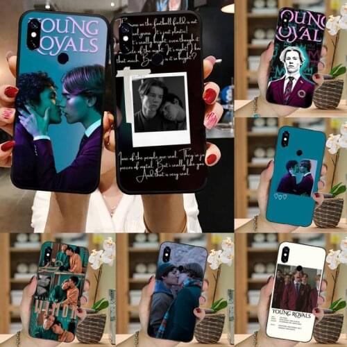 Young Royals Simon and Wilhelm Phone Case For Xiaomi Mi Redmi Note 7 8 9 pro 8T 9T 9S 9A 10 Lite pro