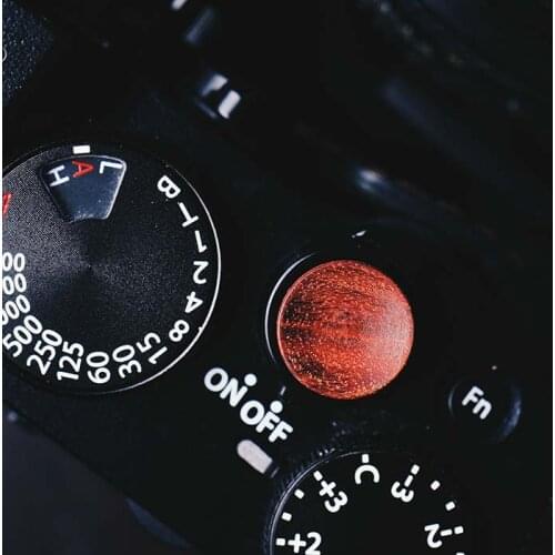 Wooden Wood Shutter Release Button For Fuji XT30 XT2 XT10 XT20 FujiFilm X T2 X T30