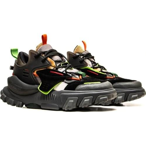 Clunky Sneaker Deconstructive style Thick base heightening shoes fashion Vintage Style casual shoes mens