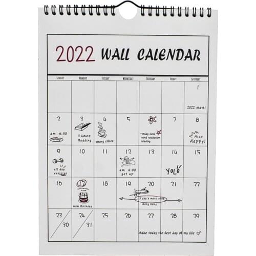 2021 Lattice Daily Schedule Hand-painted Calendar Monthly Schedule Agenda Planner Wall Calendar Office Supply