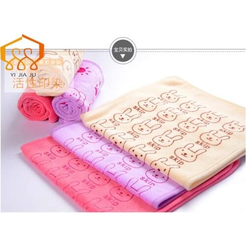 Hot!!! New Arrival Comfortable Nano microfiber Baby Face Towels Children Towels Cartoon Hair Towels 50x25cm