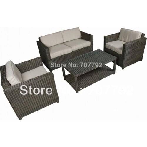 Geneva Rattan sofa set- Brown or Black