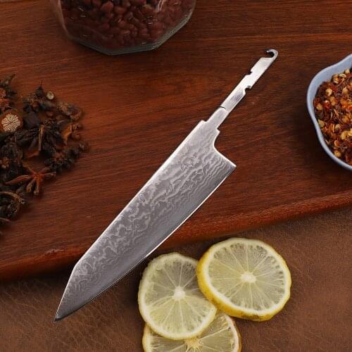 DIY Hand-Made Damascus 67-Iayer VG10 Blade KitcHen User Outdoor Camping Fruit EDC Tool Knife