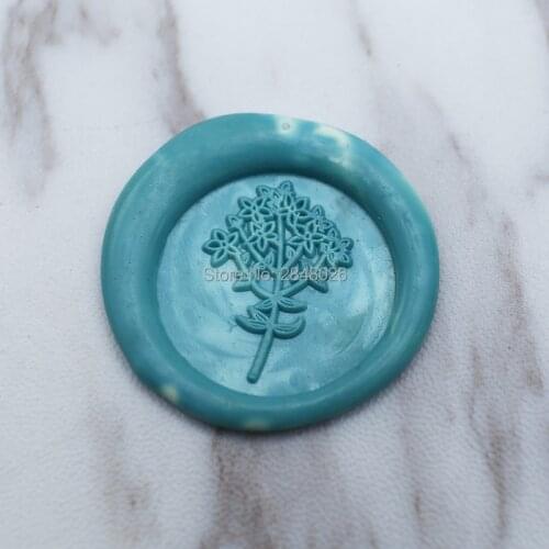 Flower Wax Seal Stamp,floral wedding stamp,plant seal, invitation seals,wedding invitations