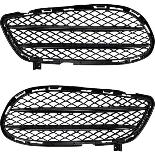 Car Front Fog Light Grille Cover Trim for Mercedes-Benz CLS-Class C218 CLS260 300 2015-2017 Fog Lamp Grill