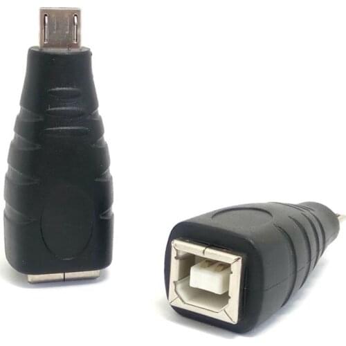 Mini Micro USB 5pin male to USB 2.0 B Type Female Printer Scanner Adapter connector M/F High quality