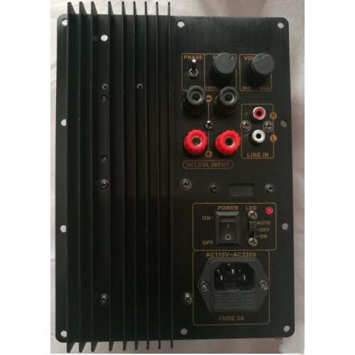 110V ~ 220V 150W subwoofer digital power amplifier board active power amplifier board pure bass TDA8950 two channels