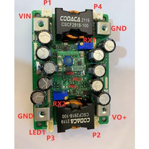 DC-DC High-power Step-down Power Supply Input 12-60V Output 3-48V Adjustable 8-40A Maximum 45A