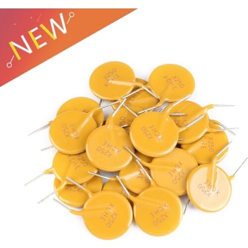 Hot sale 10PCS PPTC resettable fuse RXEF250 72V 2.5A 2500MA