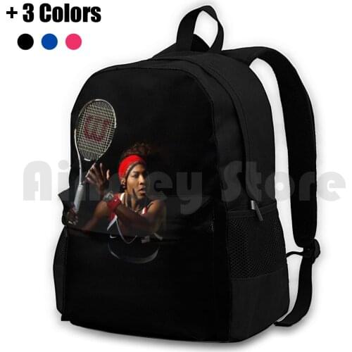 Serena Williams Outdoor Hiking Backpack Riding Climbing Sports Bag Serena Williams Tennis Oland Garros Tennisball Australia
