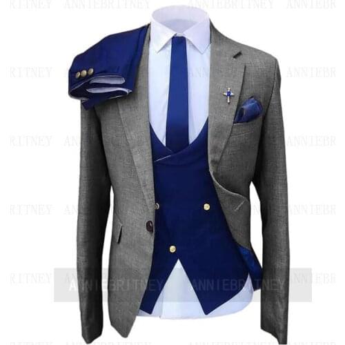 2021 Light Green Mens Suit 3 Pieces Wedding Suits for Men Costumes Groom Tuxedos One Button Blazer Men Jacket Vest with Pants