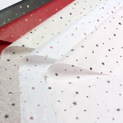 20pcs/bag 50x70cm Gift Packaging Craft Tissue Paper Flower Wrapping Paper Paper Roll Wine Shirt Shoes Clothing Wrapping Packing