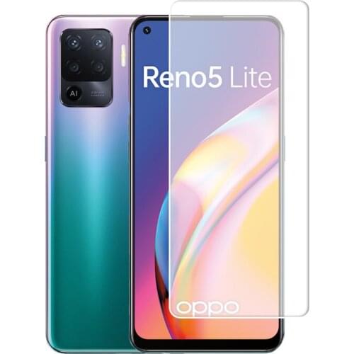 2PCS Tempered Glass For OPPO Reno5 Lite Glass For Reno5 Screen Clear Glass Film Screen Protector HD Glass For Reno 5Z Reno5K 5F