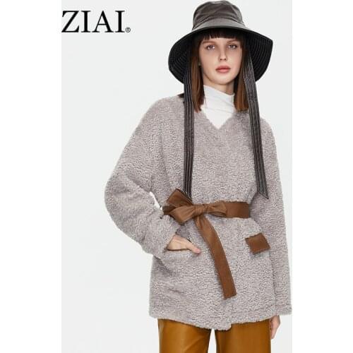 Ziai Women's Jackets With Fur