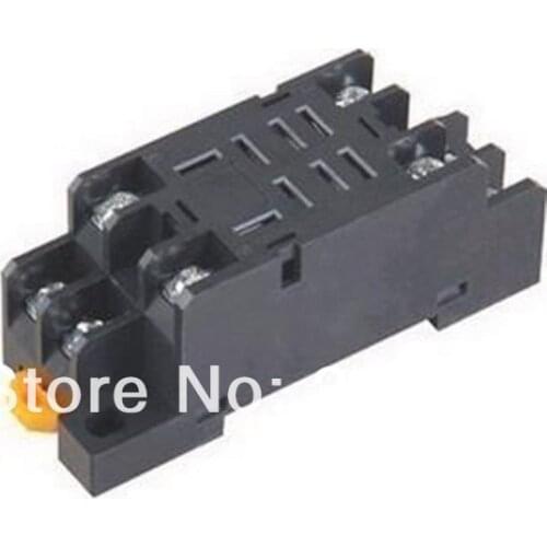 1pcs PTF08A Mini Relay Socket Base For LY2NJ Power Relay