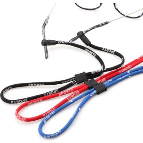 1PC Adjustable Elastic Eyeglasses Cord Glasses Lanyards Neck String Cord Retainer Strap Sport Head Band Rope Eyewear Accessories