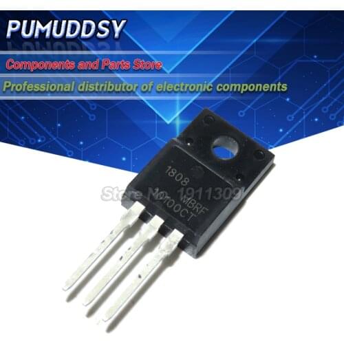 10PCS MBRF10100CT 10100 MBRF10100 Schottky diode 10A100V TO220