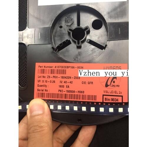 500pcs FOR LUMENS LED Backlight 1W 3V 3535 3537 Cool white LCD Backlight for TV TV Application A129CECEBP18A-2092