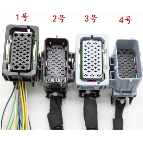 1pcs Automotive connector engine harness connector 40pin car connector male and female