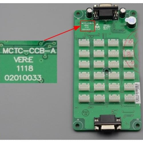 Free shipping High Quality Original MCTC-CCB-A elevator part Manak command board Car buttons / expansion board/common protocol