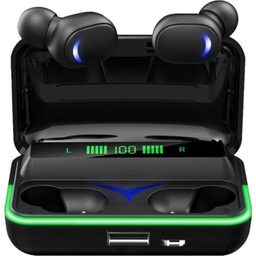 E10 TWS Bluetooth 5.1 Earphones HiFi Stereo Sound Wireless Mini In-ear Earbud IPX4 Waterproof HiFi Stereo Sound for Mobile Phone