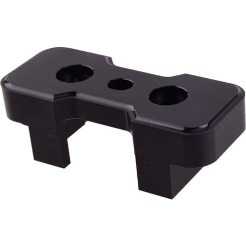 Black Car Billet Aluminum Transmission Mount Insert Fit For Audi A4 S4 RS4 A5 S5 RS5 Q5 SQ5 B8 2013 2014 2015 2016 2017-2020