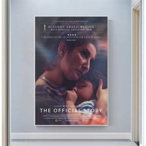 CP1137 The Official Story Classic Hot Movie Print Silk Fabric Poster Indoor Wall Art Decor Gift