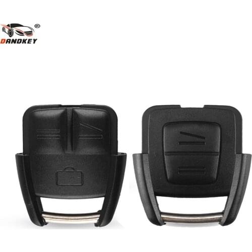 DANDKEY For Vauxhall for Opel Astra Mk4 Zafira Omega Vectra Key Replacement 2 Button Remote Auto Car Accessories Key Shell