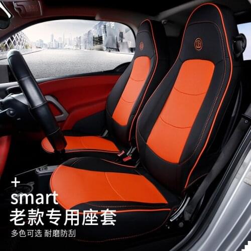 For Mercedes Smart Fortwo 2009-2014,Car-Styling High quality leather car seat cushion 3D full surround seat cushion seat cover