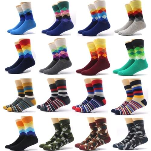 EFERO Men's Colored Socks